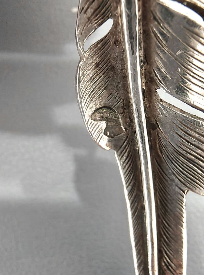 LarrySmith　ラリースミス　カゼキリフェザー　先金　ネックレス