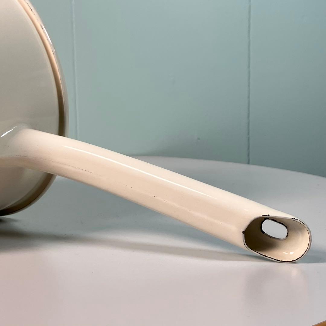 Many マニーローズ 16cm ホーロースープパン（ローズ）