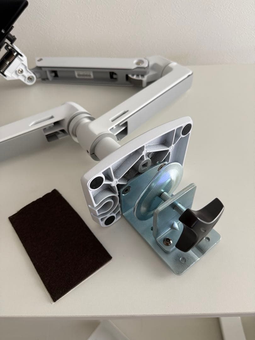 ERGOTRON LX デスク モニターアーム ホワイト ノートブックトレー