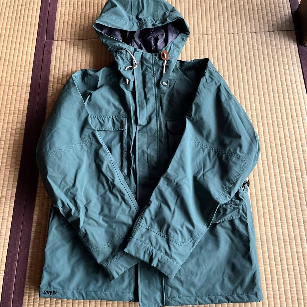 green closing スノーボードウエア　ジャケット　M