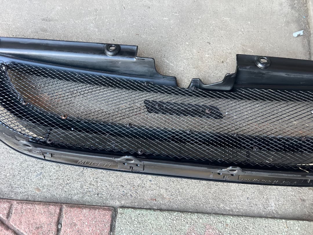 無限 MUGEN 純正 フロントグリル パールホワイト RB1／RB2 前後期