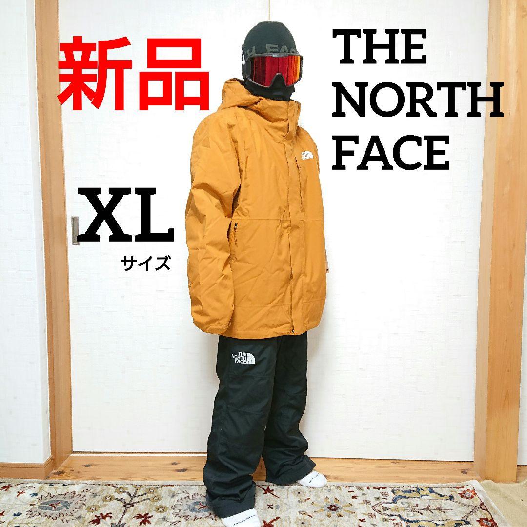 新品THE NORTH FACE(ノースフェイス)スキースノーボードウェアXL黄