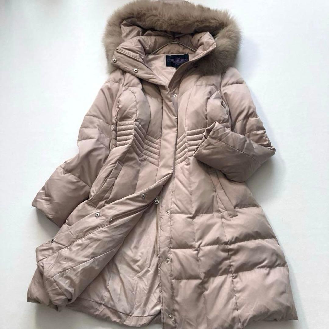 【あゆゆ】ルイルエブティック　ウエストフィットロングダウンコート 人気色