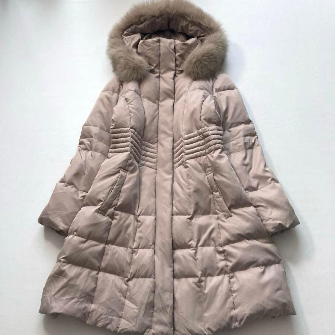 【あゆゆ】ルイルエブティック　ウエストフィットロングダウンコート 人気色