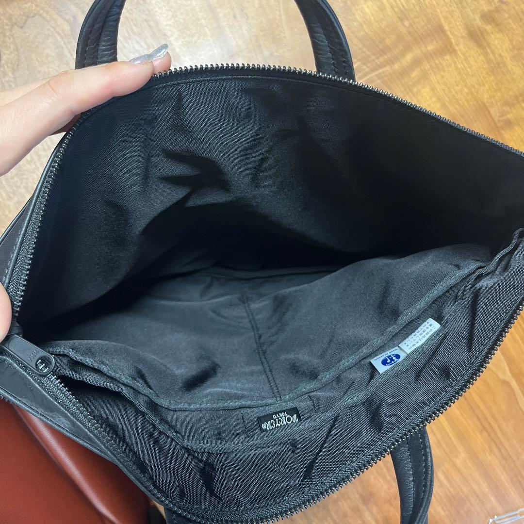 PORTER レザーバッグ ブリーフケース ビジネス革バッグ