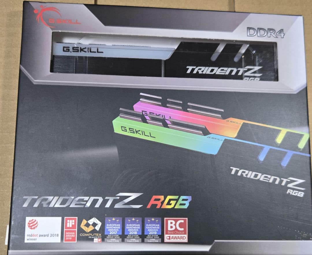 新品32GB G.SKILL TRIDENT Z RGB DDR4 3600