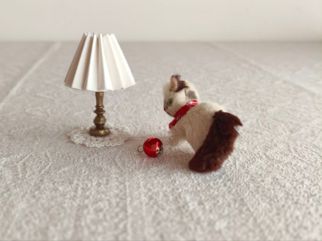 【suumaさま】vintage figure ୨୧ * 白茶 ふわふわ猫ちゃん