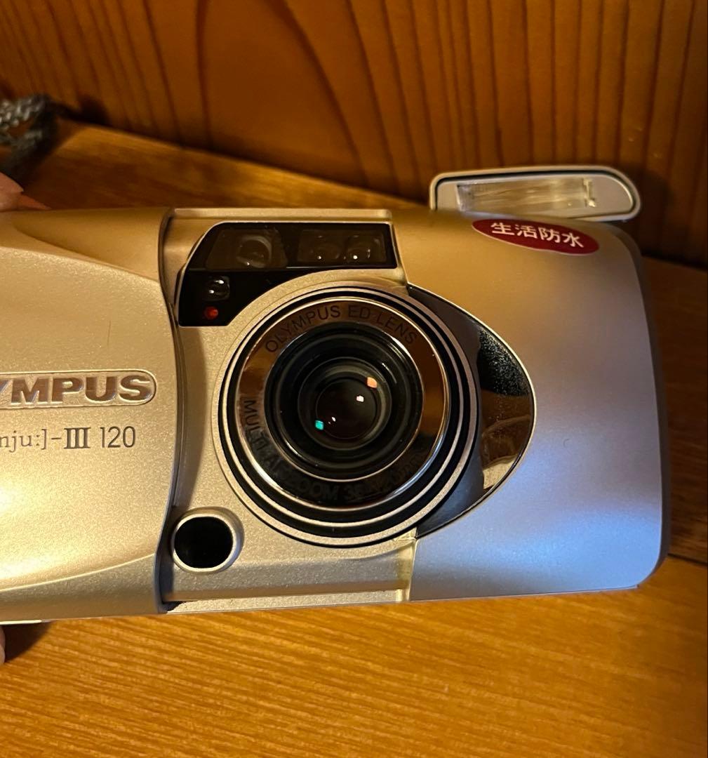 k*7様 超美品　OLYMPUS　μ−3 120 ミュー　mju フィルムカメラ