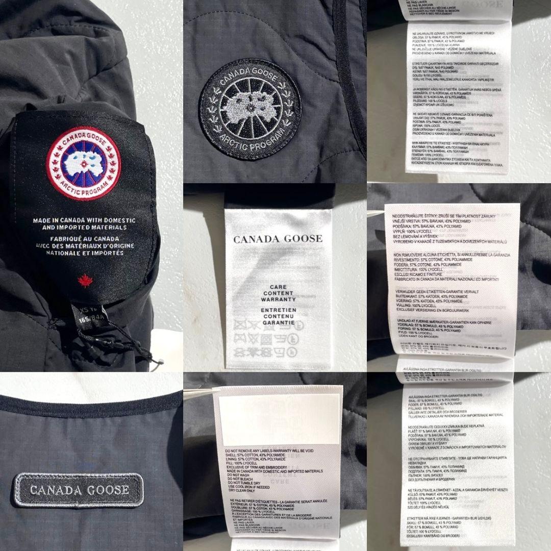 新品未使用！カナダグースブラックレーベル アネックスライナーベスト 日本M相当