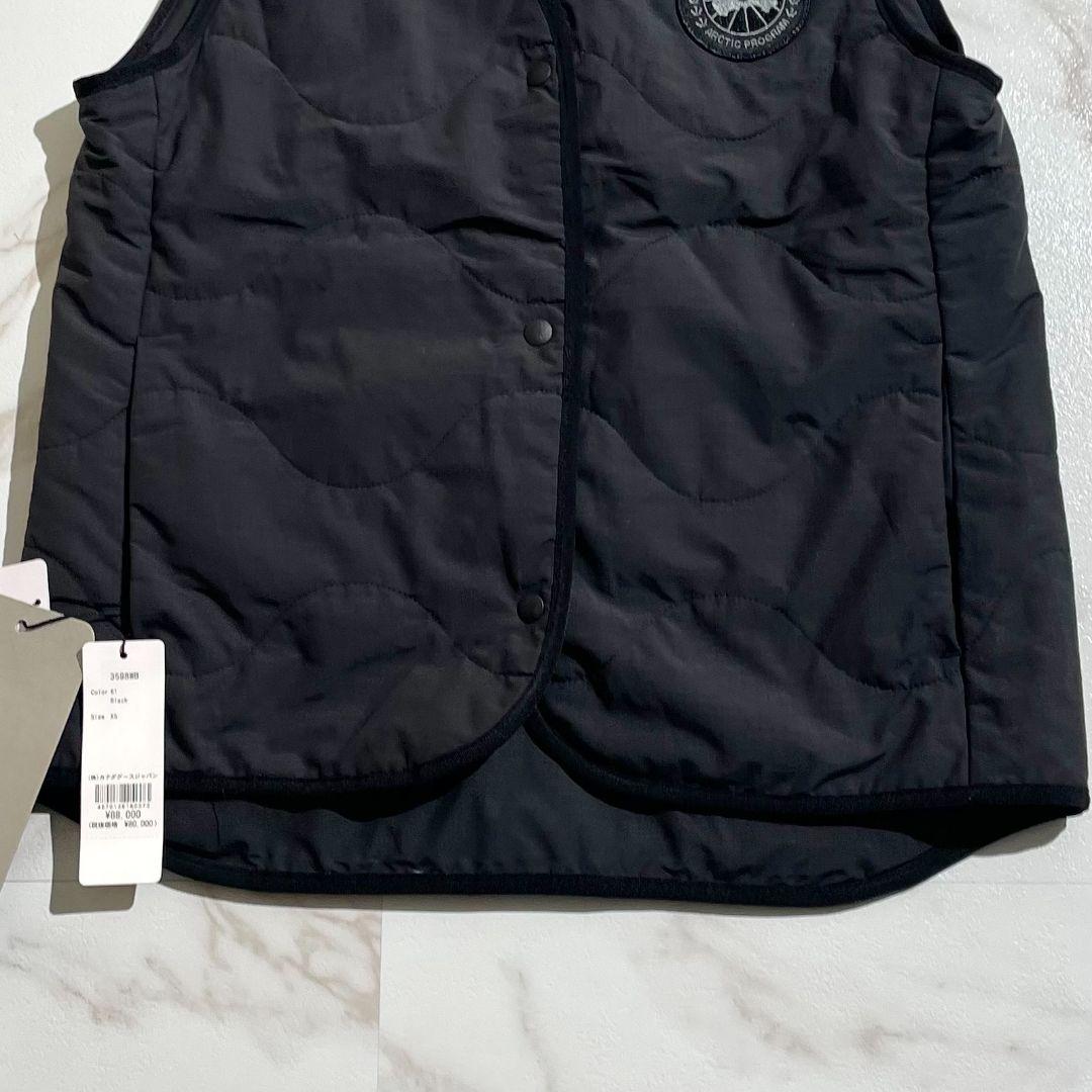 新品未使用！カナダグースブラックレーベル アネックスライナーベスト 日本M相当