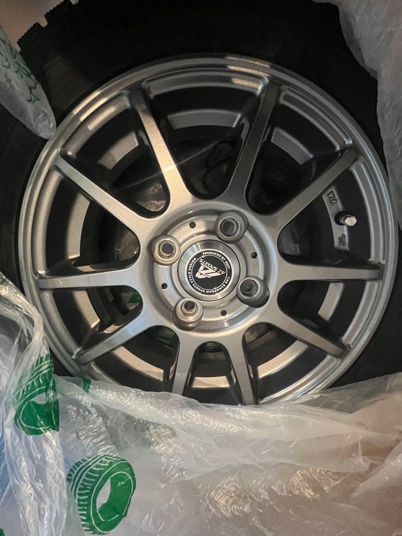 DUNLOP 155/65R14 タイヤ・ホイールセット