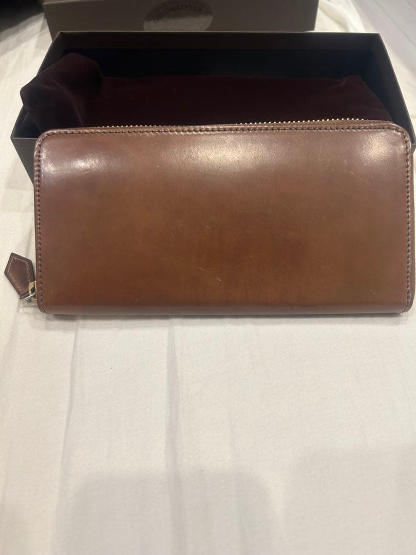 ココマイスター　シェルコードバン　長財布