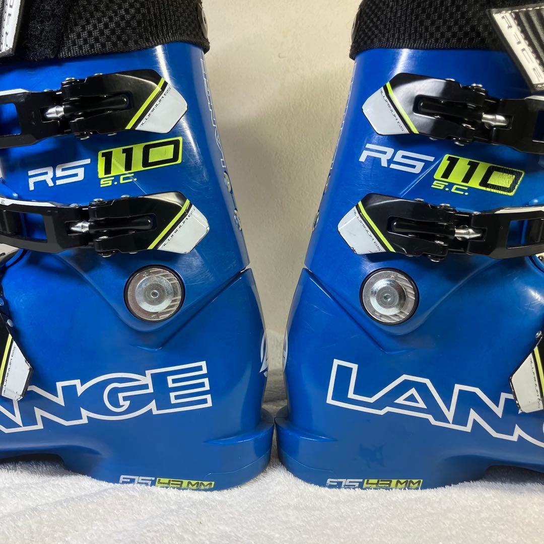 LANGE ラング RS 110 S.C. スキーブーツ 24-24.5cm 青
