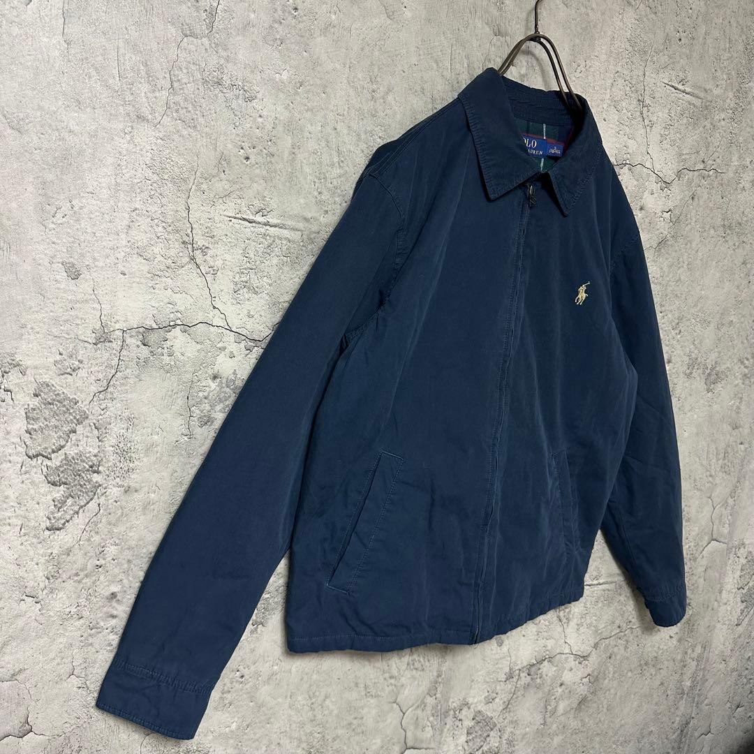 【超人気◎】ポロラルフローレン　スウィングトップ　裏地チェック　現行モデル