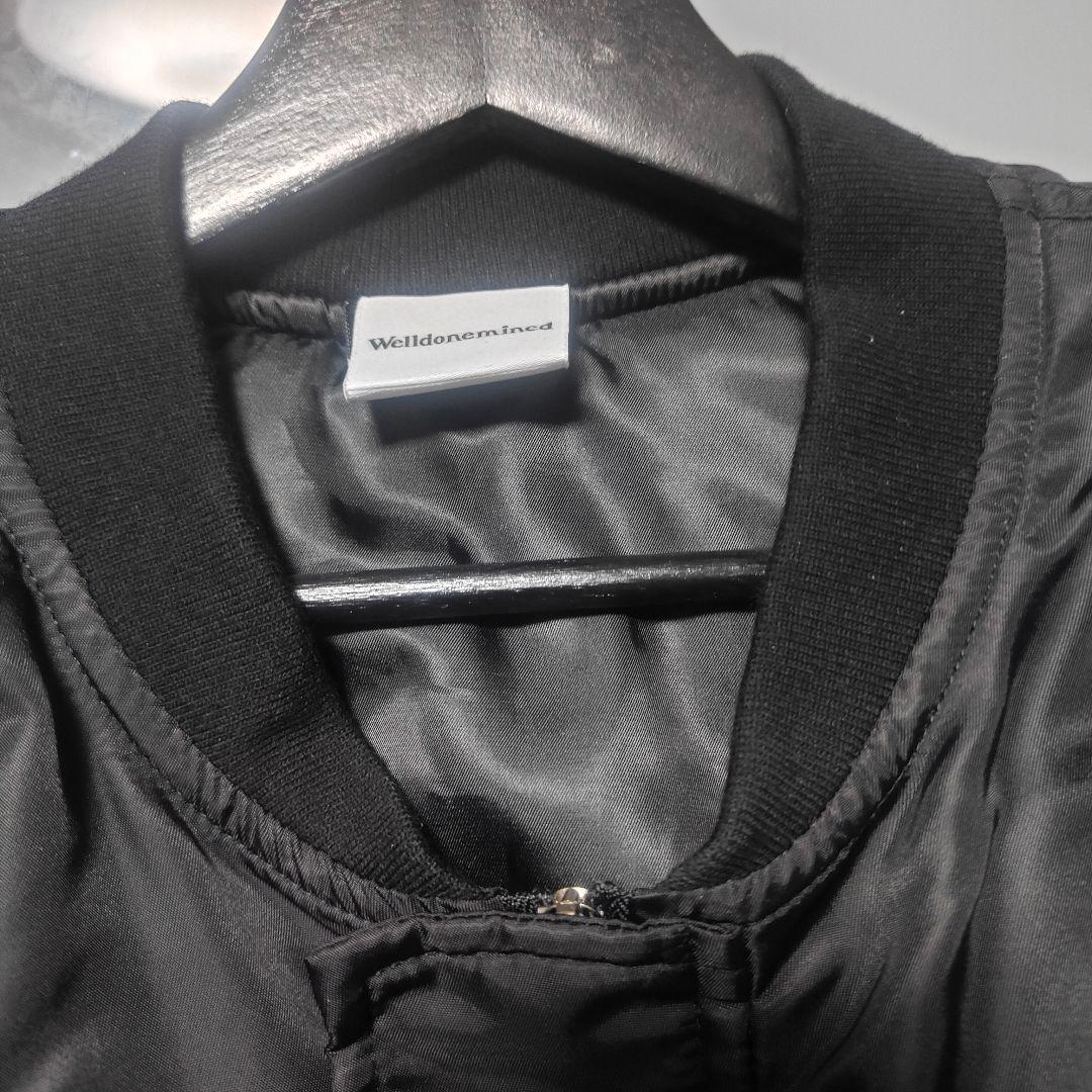 東京店WEB限定受注制商品 チカシツプラス　黒 クロップドエムエーワン MA 1