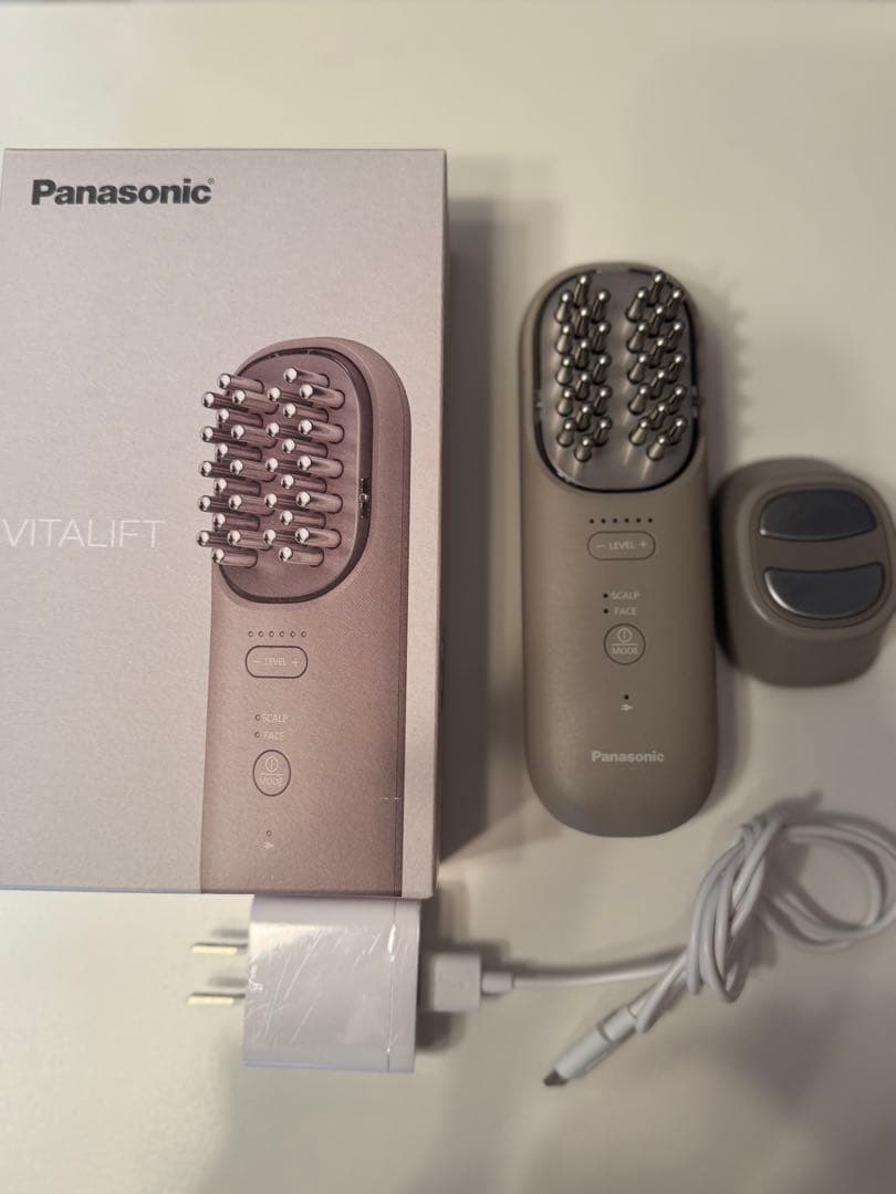 美品‼️ パナソニック　バイタリフト　美顔器　箱付き　保証書付き