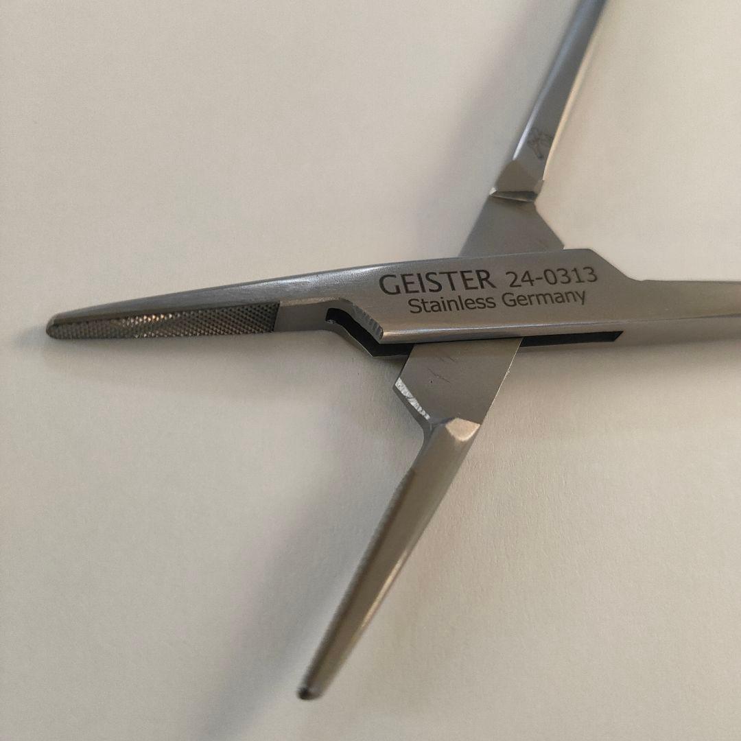 【超美品】GEISTER ヘガール持針器 23cm