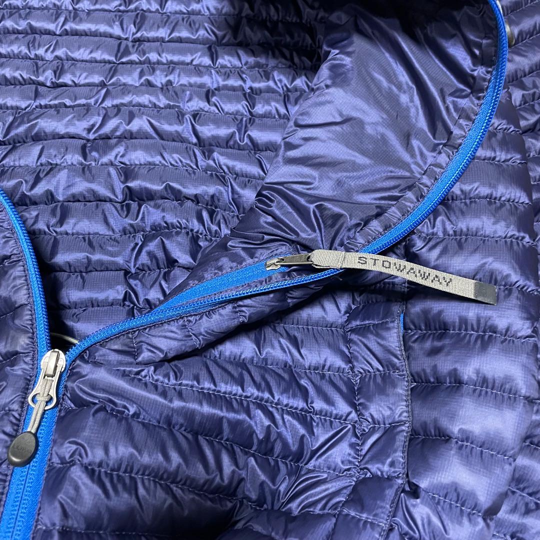 専用　ダウンジャケット　パフジャケット　パフダウン　ネイビー　tech