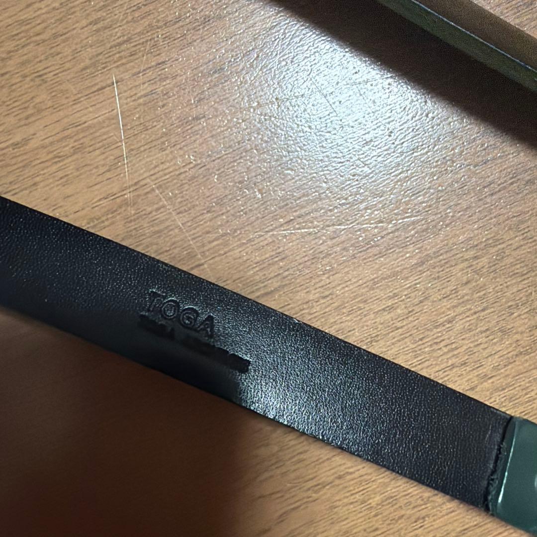 TOGA Leather phone strap ストラップ　グリーン