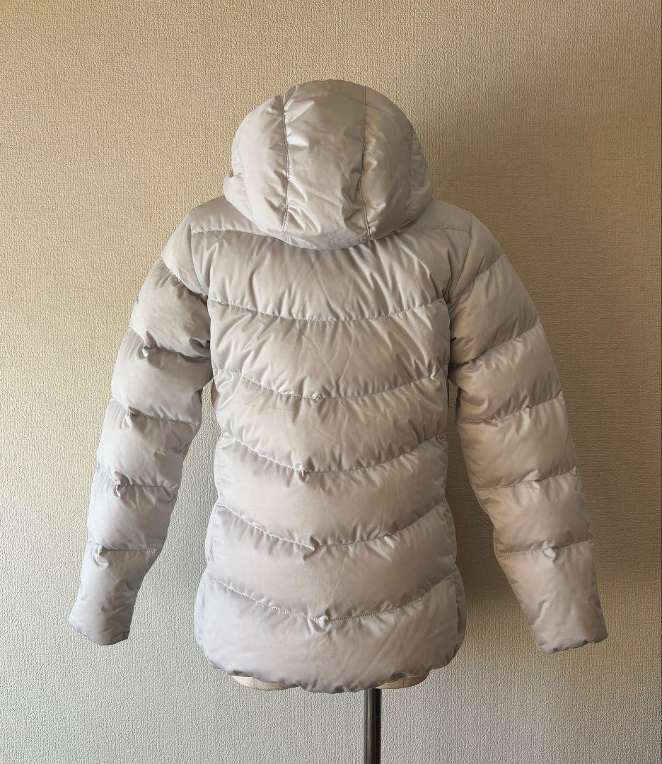 美品 コロンビア Columbia ダウンジャケット ホワイト フード付き