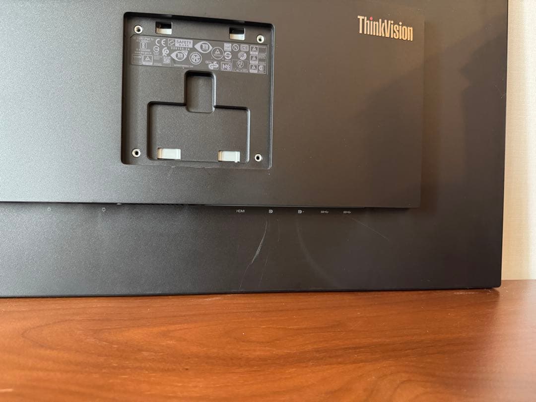 WQHD IPS 27インチ ThinkVision P27q-30 本体のみ