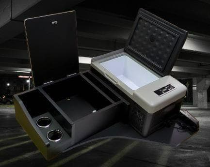 新型 17 グランドプロフィア 保冷庫対応　コンソールテーブル パイプ有り