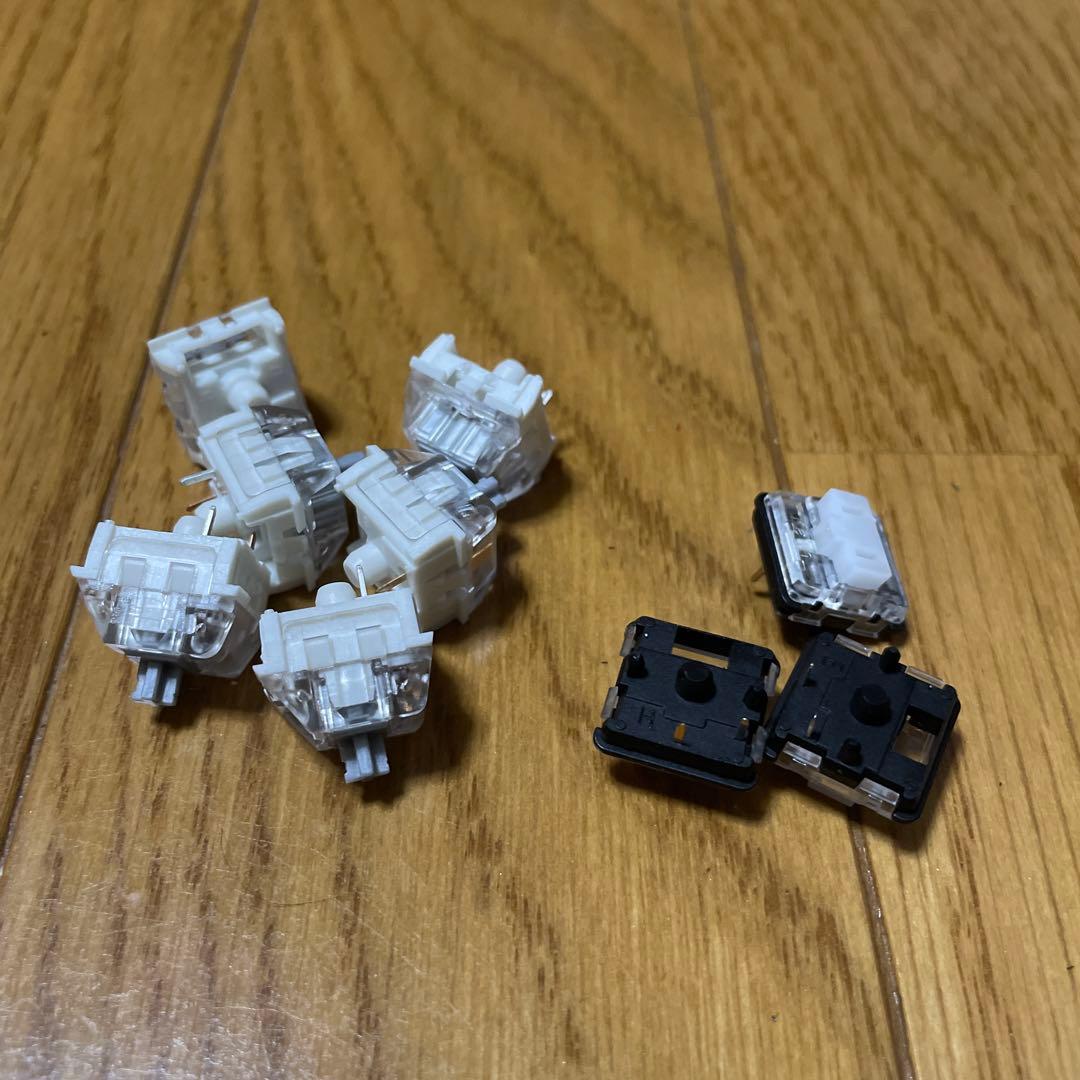 フルセット keyball44 組み立て済み 自作キーボード 左右分割 分離