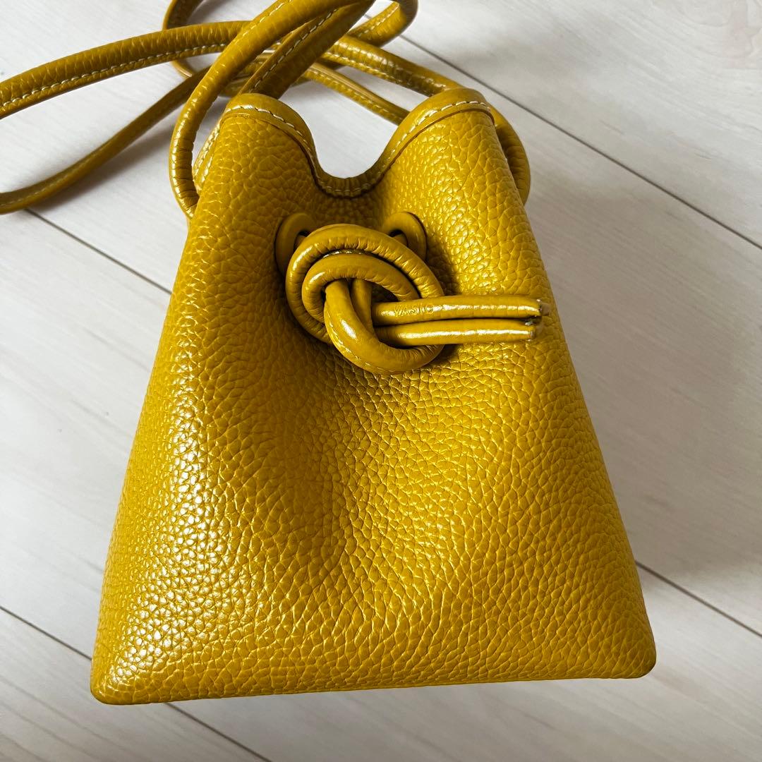 vasic bond mini mini ハンドバッグ　イエロー