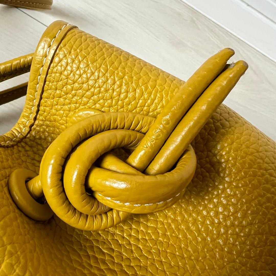 vasic bond mini mini ハンドバッグ　イエロー