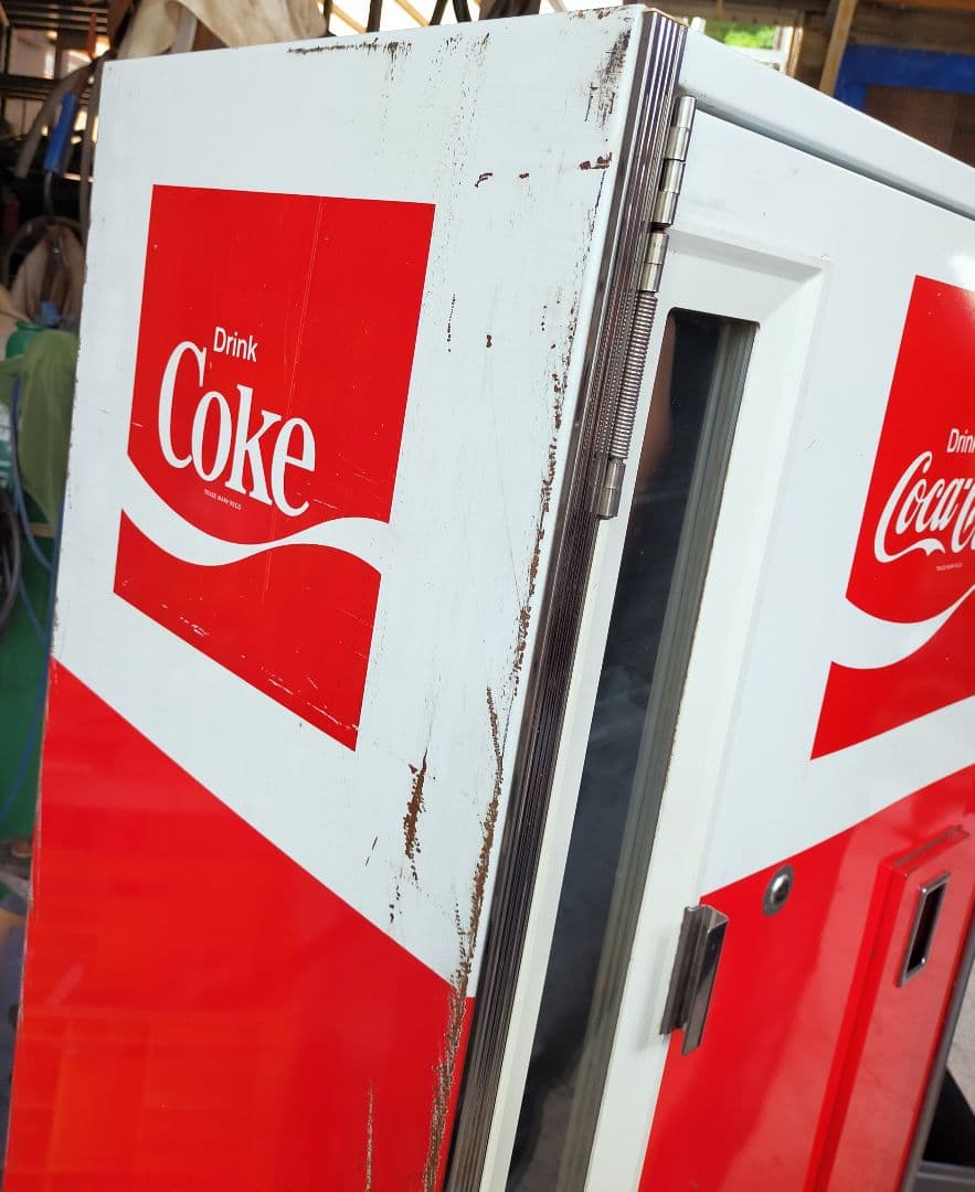 コカ・コーラ　レトロ　冷蔵庫