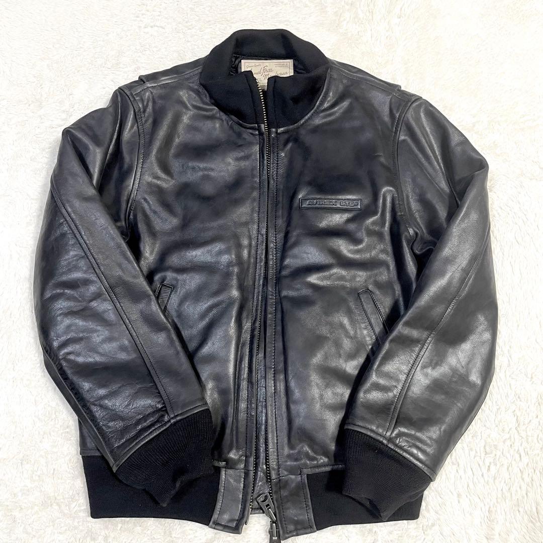 AVIREX アヴィレックス タンカース レザージャケット 6181047