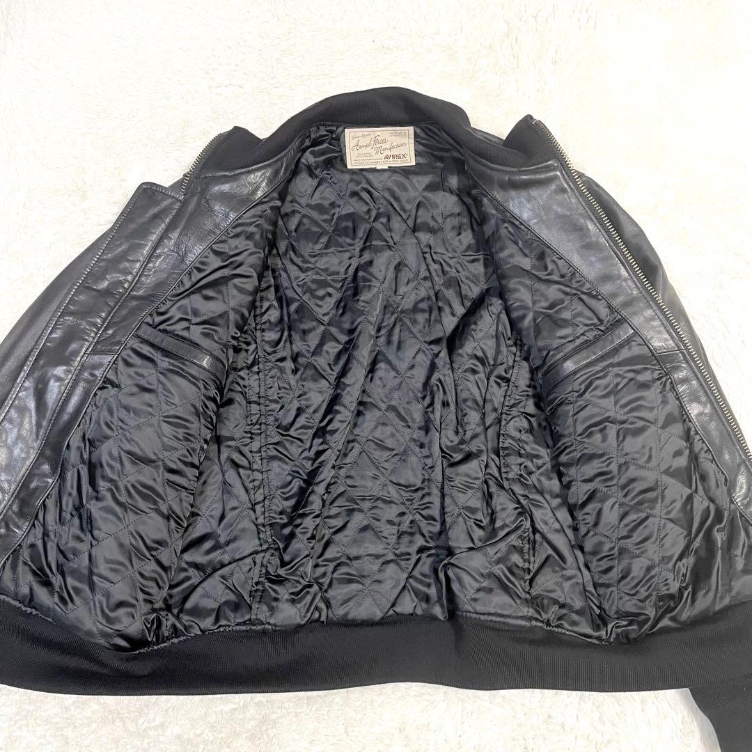 AVIREX アヴィレックス タンカース レザージャケット 6181047