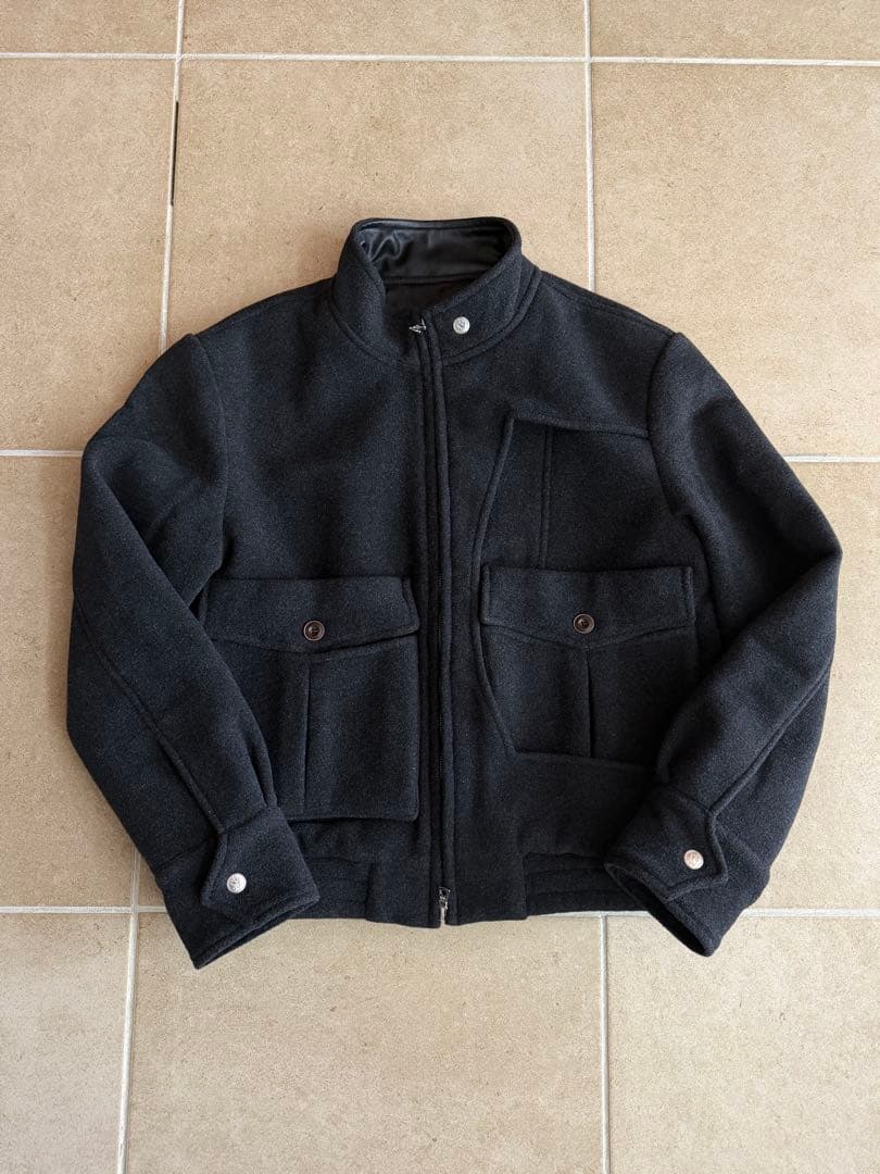 NULLUS ダブルアップウールジャケット