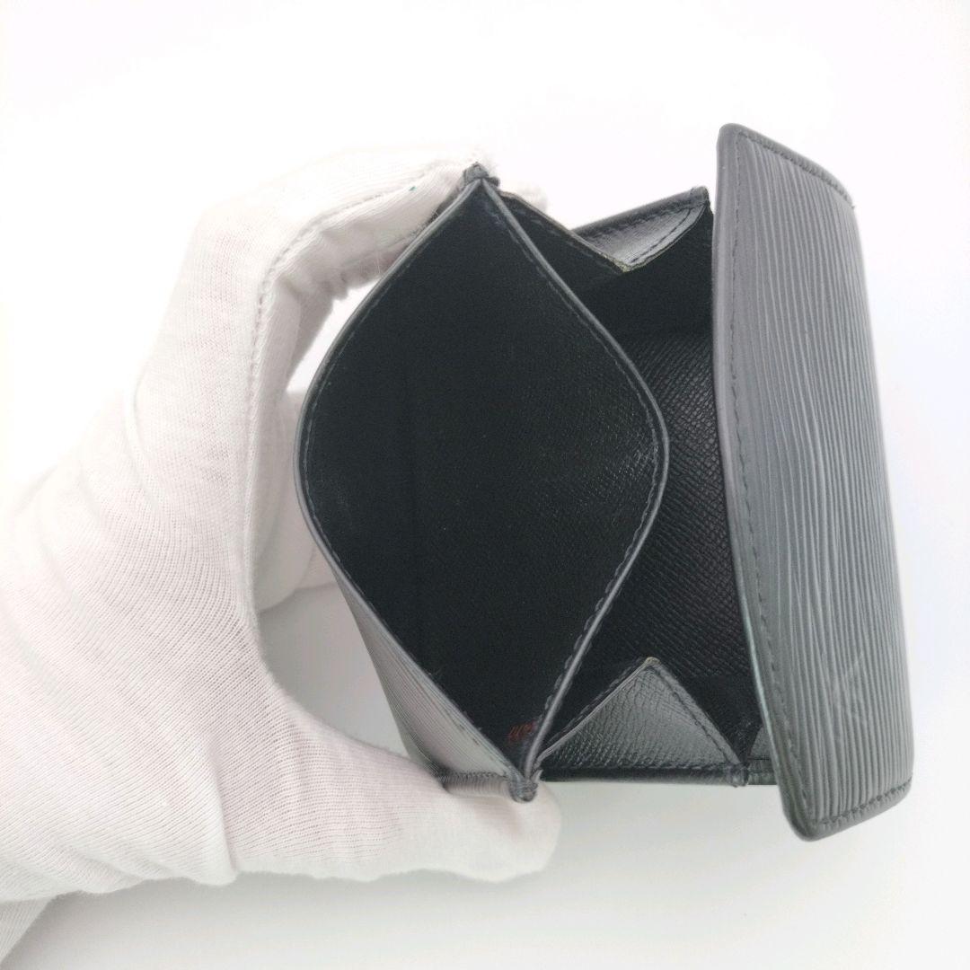 ✨美品✨ポルトモネサーンプル　エピ　小銭入れ　ケース　黒　ルイヴィトン