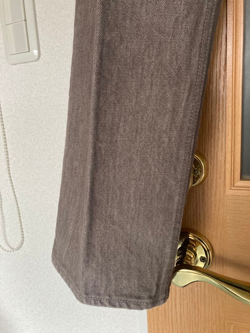 AURALEE オーラリー　HARD TWIST BROWN DENIM 24