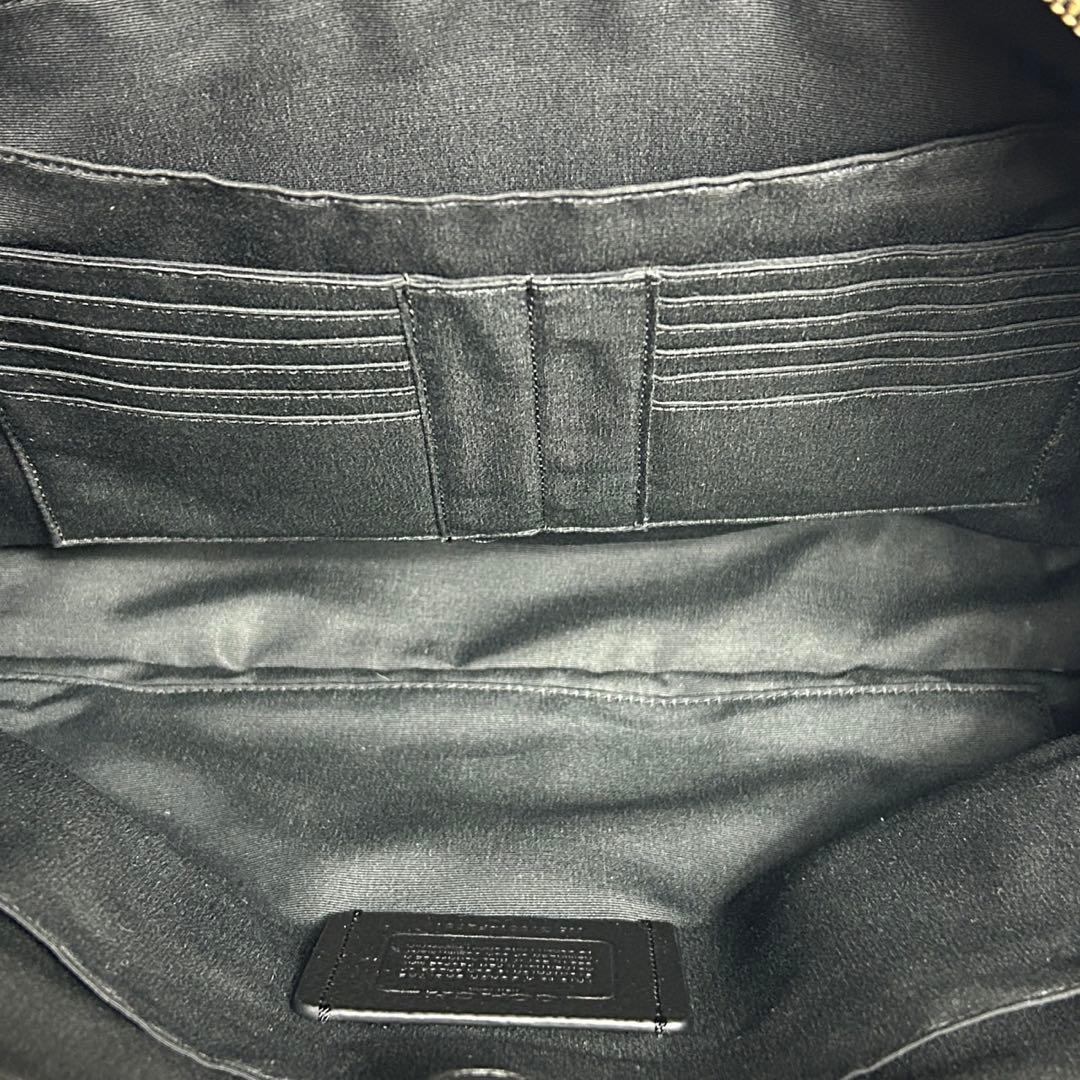 ✅【良品】定価11万　メンテ済み　コーチ　ビジネスバッグ　COACH レザー