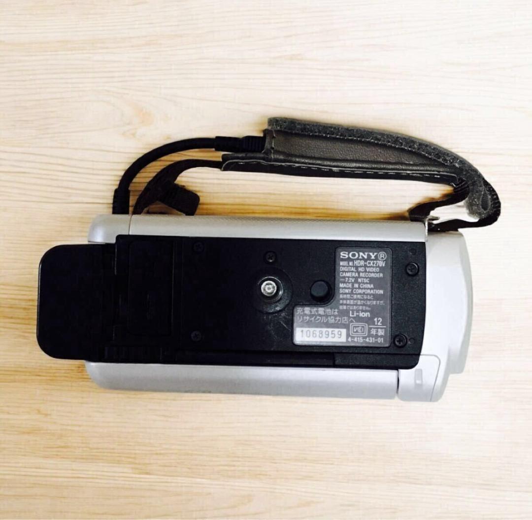 SONY ビデオカメラ HDR-CX270V 2012年製
