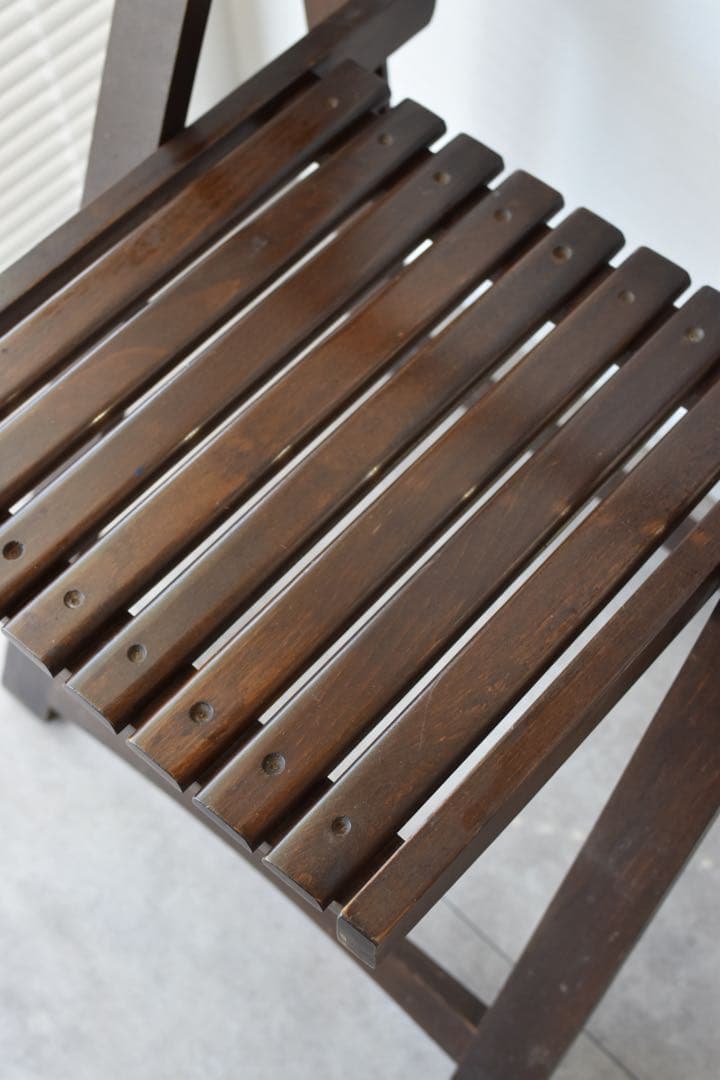 折りたたみ椅子　フォールディングチェア 古家具　ビンテージチェア