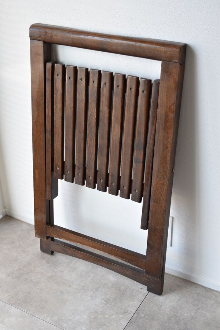 折りたたみ椅子　フォールディングチェア 古家具　ビンテージチェア