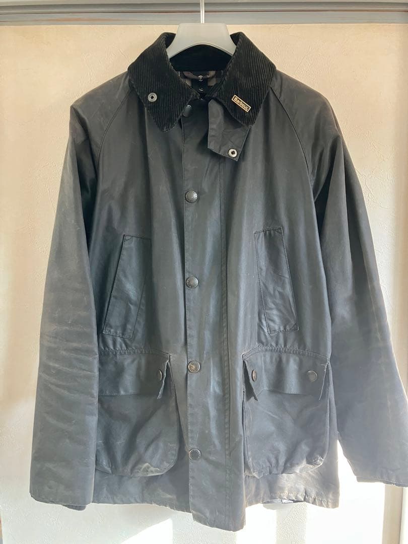 Barbour バブアーBEDALE SLビデイル 38 ブラック希少3ワラント