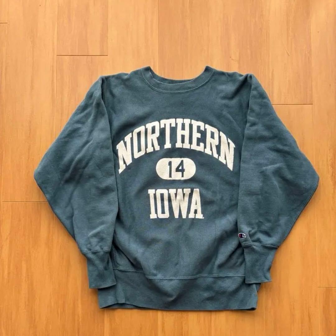 リバースウィーブ 90s USA 刺繍タグ 3段 L カプセル