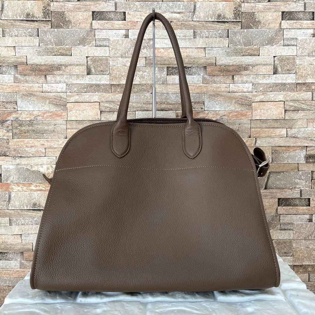 【美品】JISTORY　SIDE BELT BOSTON BAG　ブラウン