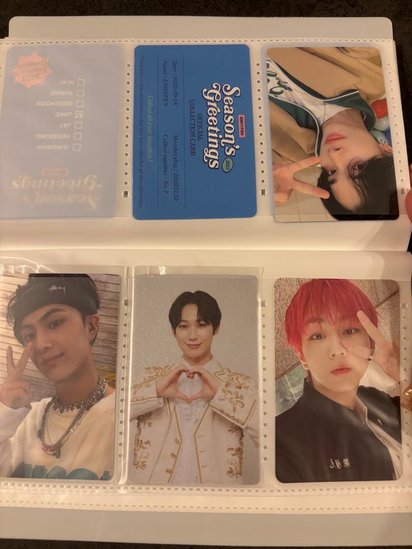 ENHYPEN トレカ　いろいろ