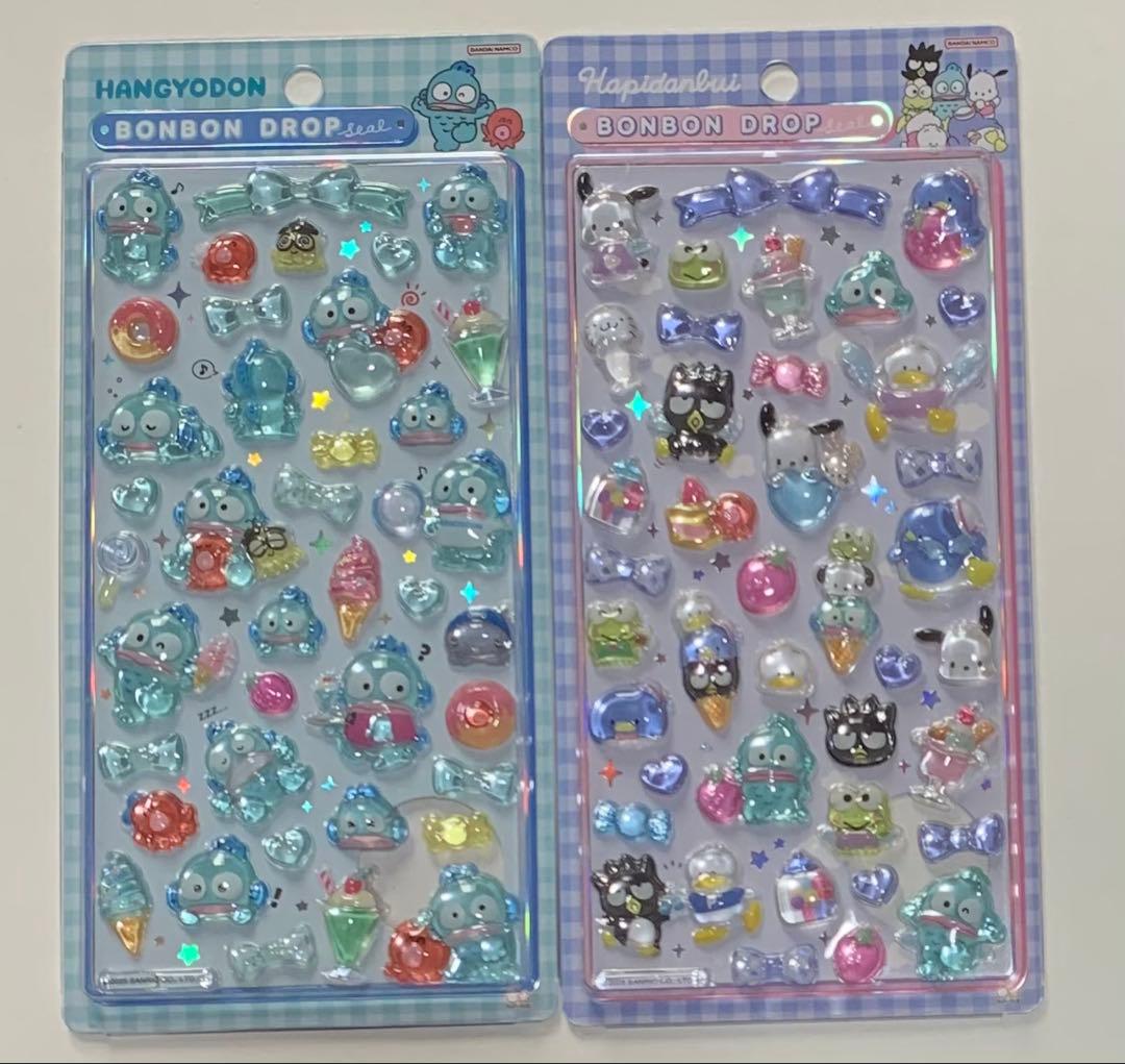 【正規品】　ボンボンドロップシール　サンリオ　第２弾　８点　シナモンロール２点