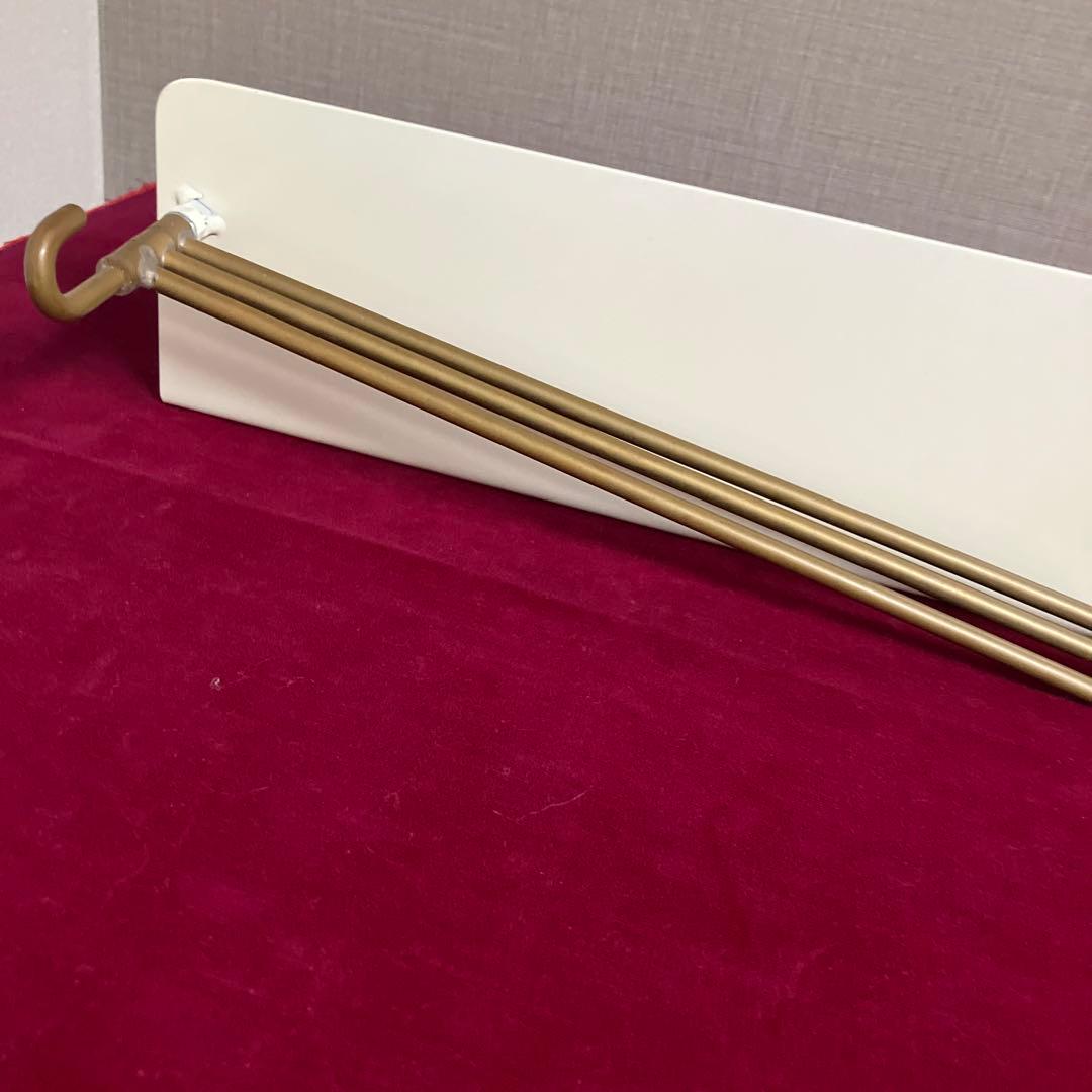 マニー　ローズ　薔薇　アイアン　キッチン　クロス　ふきん　掛け　ホルダー　棚