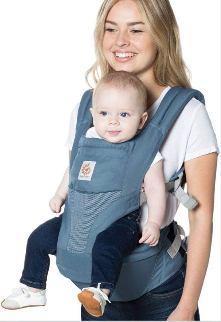 Ergobaby hip seat エルゴベビー ヒップシート ブルー