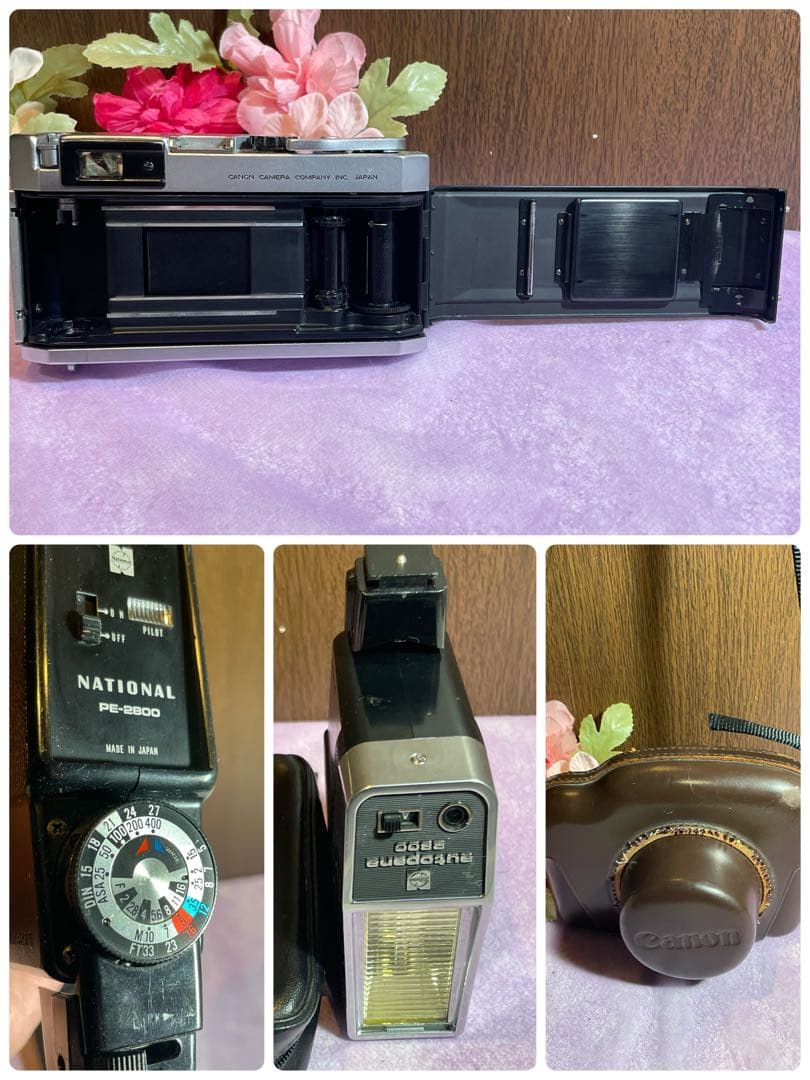 Canon P フィルムカメラ 50mm f/1.4 レンズ付き