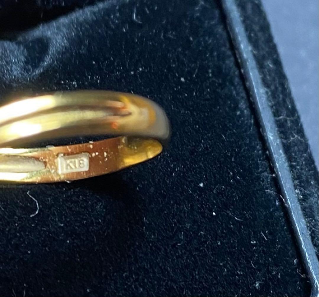 K18 アメジスト　リング