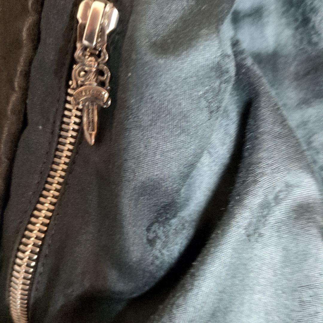 クロムハーツ　クリティン　ライダースジャケット　サイズM