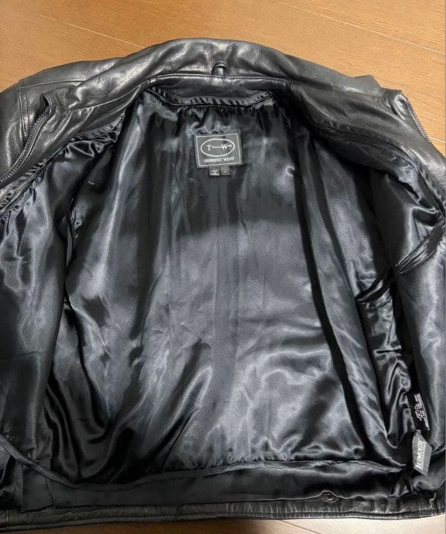 レザージャケット　本革　トラッカージャケット